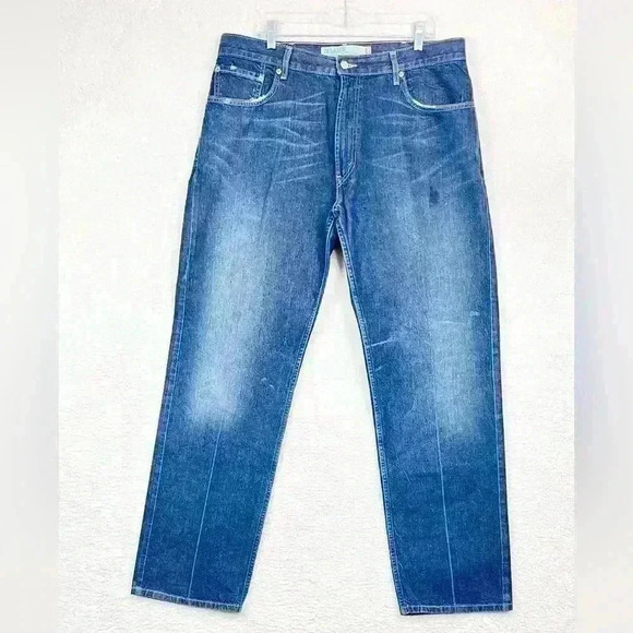 Levi Strauss Relaxed Straight Men’s Size 38W 34L - Picture 2 of 8
